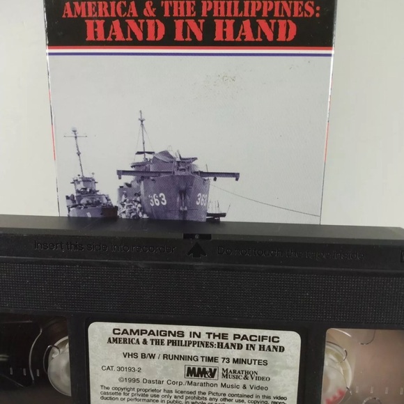 CAMPAIGNS IN THE PACIFIC Set of 7 VHS Tapes 1995 Vintage Documentary - Picture 4 of 13